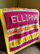 Load image into Gallery viewer, Personalized Tri-Color Blanket - READ DESCRIPTION