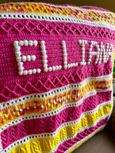 Load image into Gallery viewer, Personalized Tri-Color Blanket - READ DESCRIPTION